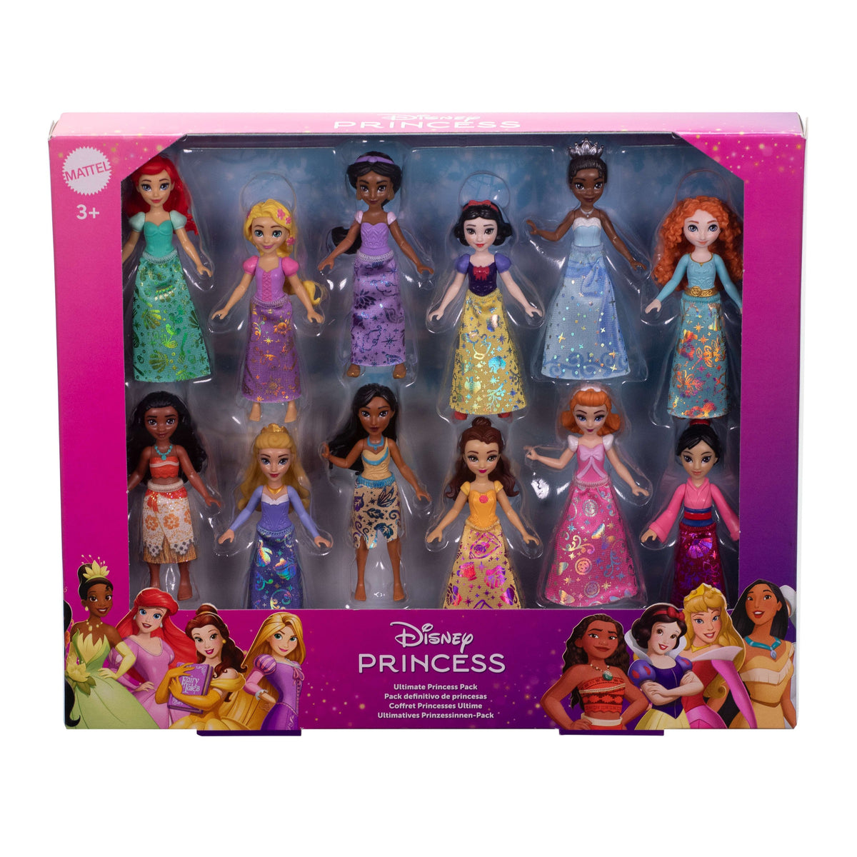 Blister 12 Figuras Princesas Disney