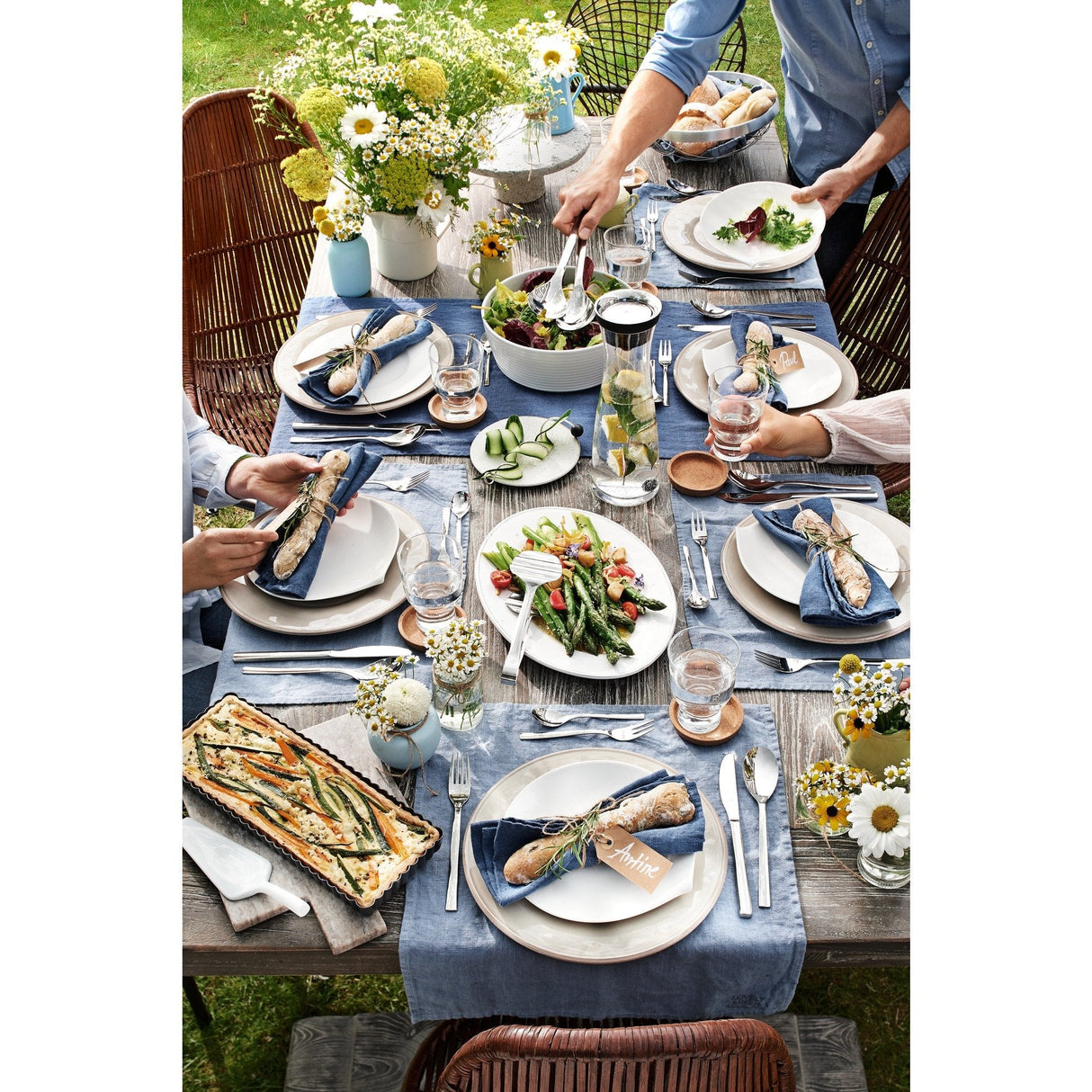 Wmf Palermo 11.7700.9990 Juego De Cubertería 60 Pieza Acero Inoxidable