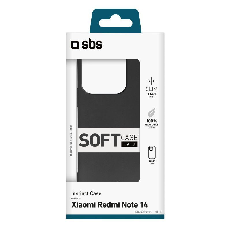 Sbs Instinct Cover Xiaomi Redmi Note 14 5g Schwarz