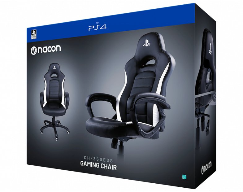 Silla Gaming Nacon Official Playstation Chair Ch-350 Black