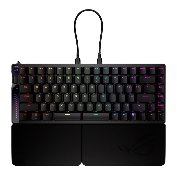 EAN 4711636056076 - ASUS ROG Falcata teclado Juego USB + RF Wireless + Bluetooth Negro imagen 1