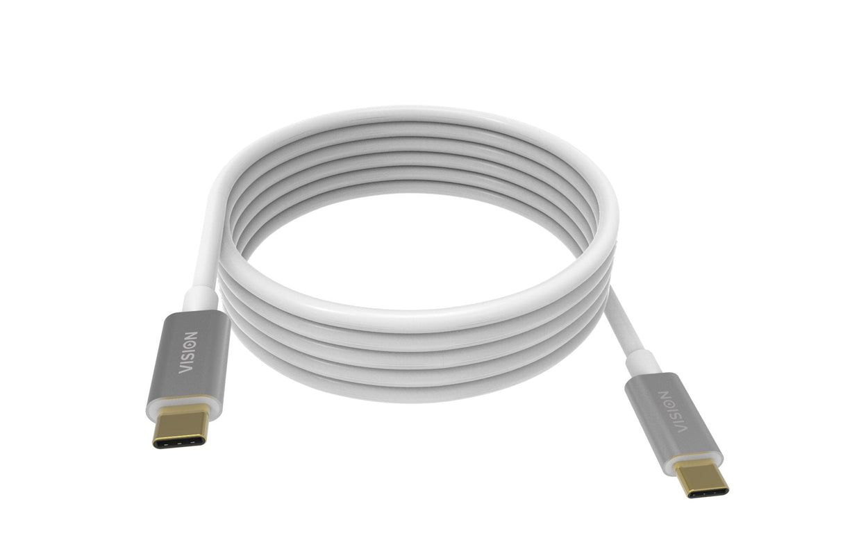 Vision Tc 4musbc Cable Usb 4 M Usb 3.2 Gen 2 (3.1 Gen 2) Usb C Blanco