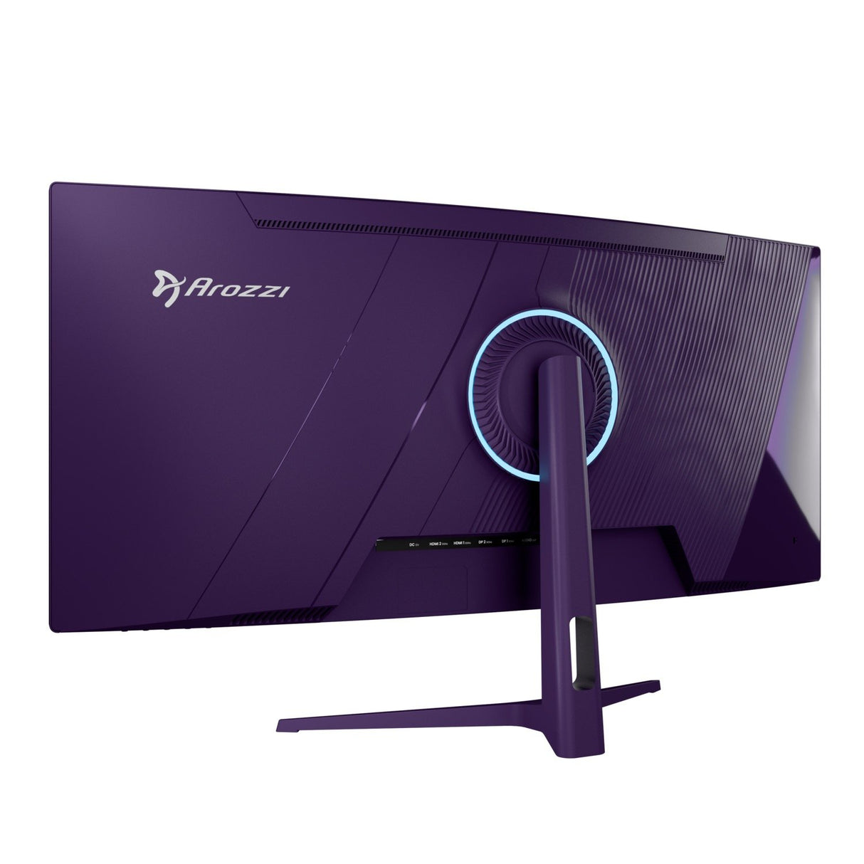 EAN 850054766977 - Arozzi Nova 34″ Curved pantalla para PC 86,4 cm (34") 3440 x 1440 Pixeles 4K Ultra HD LED Púrpura imagen 5