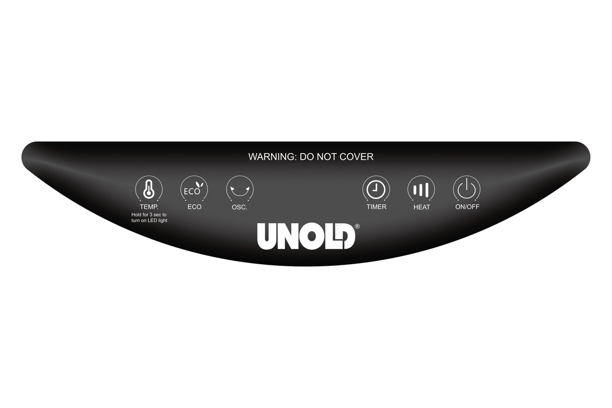 EAN 4011689865459 - Unold 86545 calefactor eléctrico Interior Negro, Madera Ventilador eléctrico imagen 11