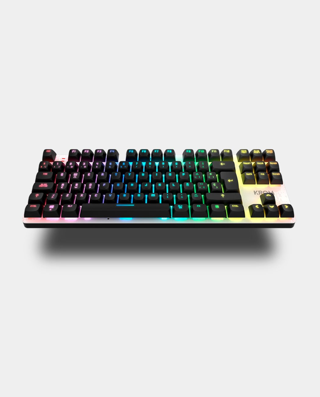 EAN 8436587975165 - Krom NXKROMKERNELPROSP teclado Juego USB + RF Wireless + Bluetooth QWERTY Español Negro, Blanco imagen 8