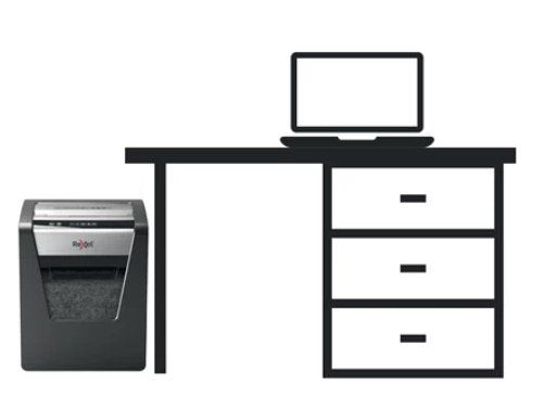 EAN 5028252523448 - Rexel Momentum M510 triturador de papel Microcorte 58 dB Negro imagen 6