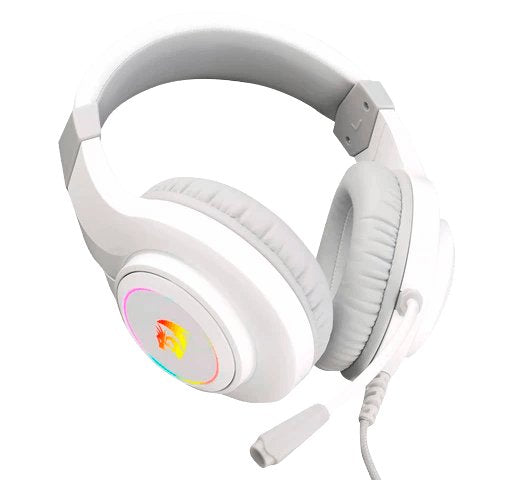 Redragon Hylas Auricular Gaming Rgb 3.5mm Micrófono Blanco