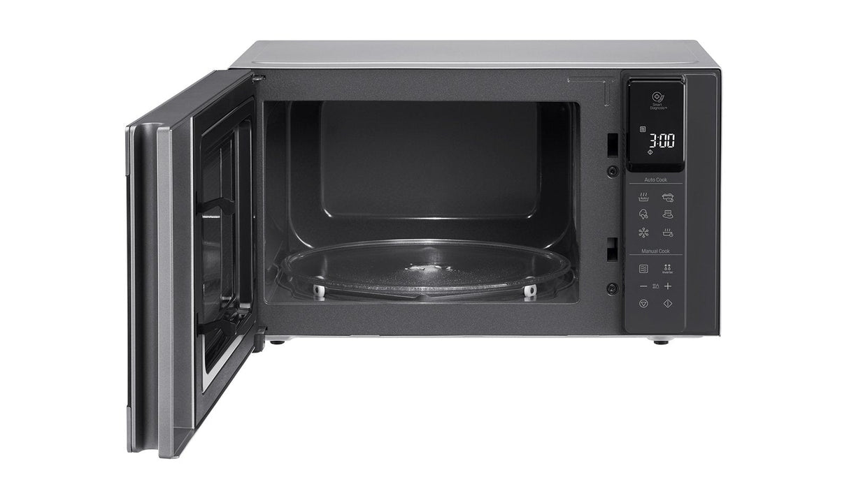 Microondas Lg Ms2595cis Plata, Acero Inoxidable Solo Microondas Encimera 25 L 1000 W