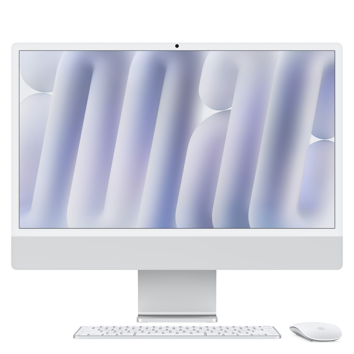 Imac Z1k1 59.62cm 23.5zoll Standardglas M4 10c Cpu 10c Gpu 16c N.E. 32gb 1tb Ssd Gbit Eth Mm Numkey Tid De Silber