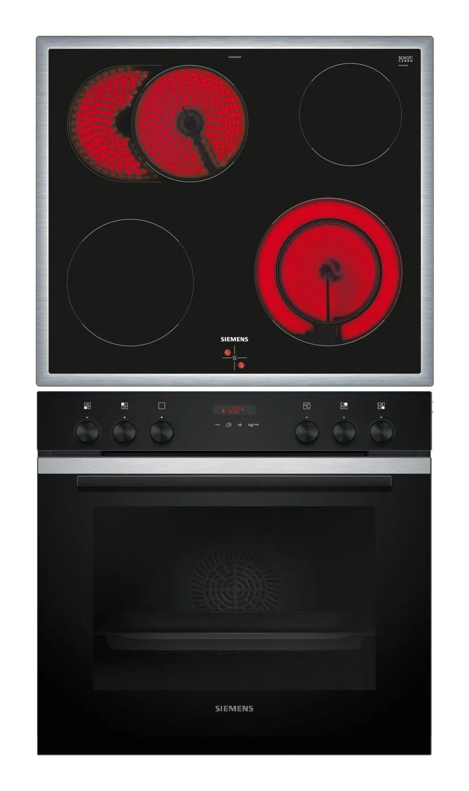 EAN 4242003965337 - Siemens iQ300 HE273ABS3 + EA64RGNA1E sets de electrodoméstico de cocina Cerámico Horno eléctrico imagen 1