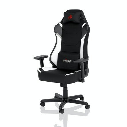 EAN 4251442503147 - Nitro Concepts X1000 Silla para videojuegos de PC Asiento acolchado Negro, Blanco imagen 3