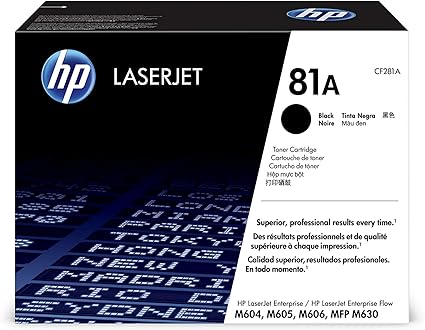 Toner Original Hp 81a Negro Cf281a