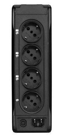 Eaton 3p Ellipse Sistema De Alimentación Ininterrumpida (Ups) En Espera (Fuera De Línea) O Standby (Offline) 0,7 Kva 420 W 4 Salidas Ac 3p700d