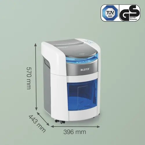 Trituradora Leitz Iq Optimax Autofeed 150, P5, 150 Hojas, 15 L