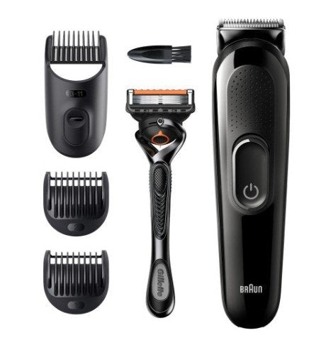 Braun Cortapelos Styling Kit Sk3300 Con Bateria Y 3 Accesorios + Gillette Proglide