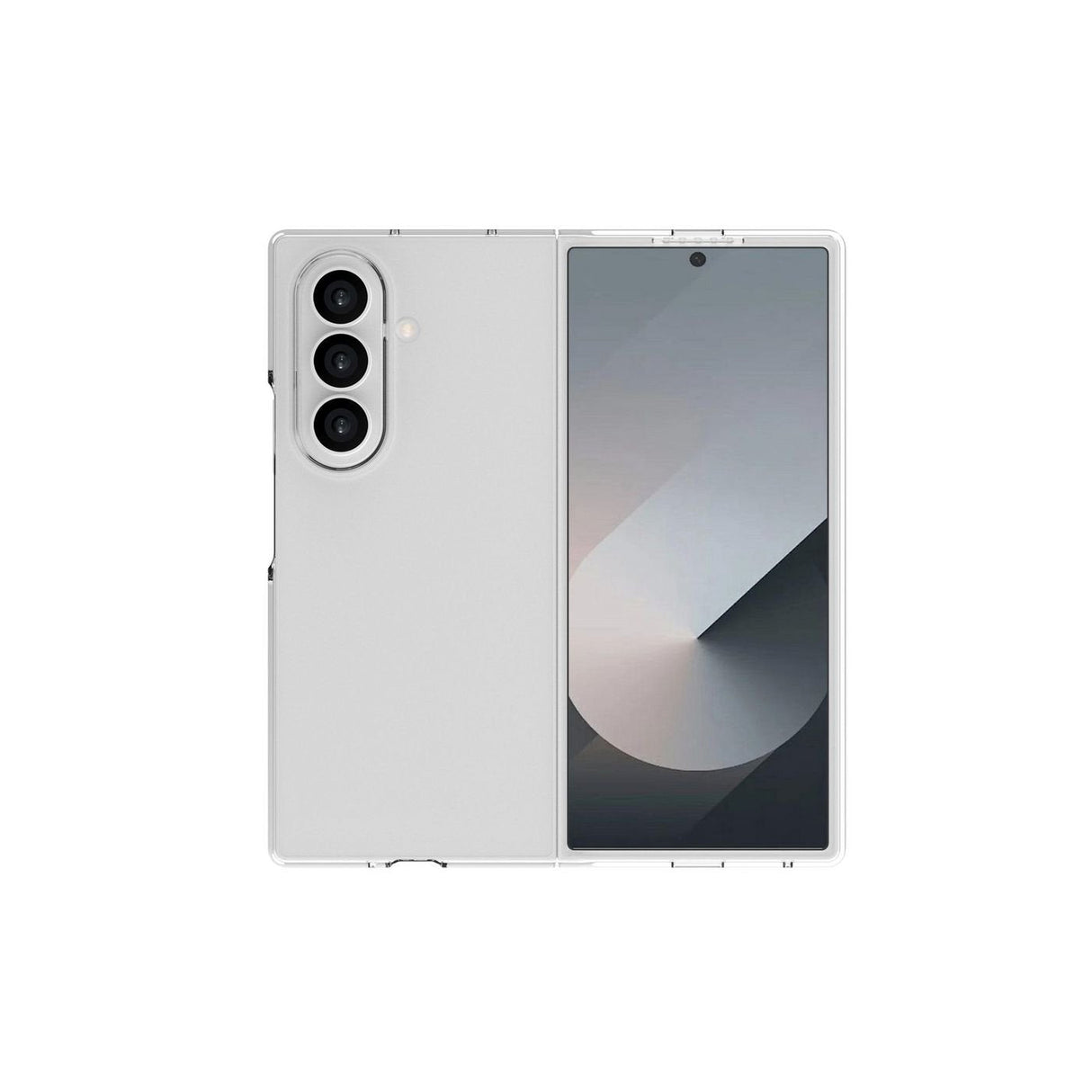 Infinite (Grs) Paris Z Fold7 Galaxy Clear Cover. Material: