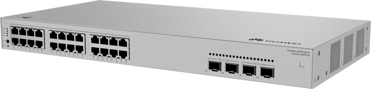 EAN 6901443458721 - HUAWEI eKit S220S-24P4JX Gigabit Ethernet (10/100/1000) Energía sobre Ethernet (PoE) 1U imagen 3