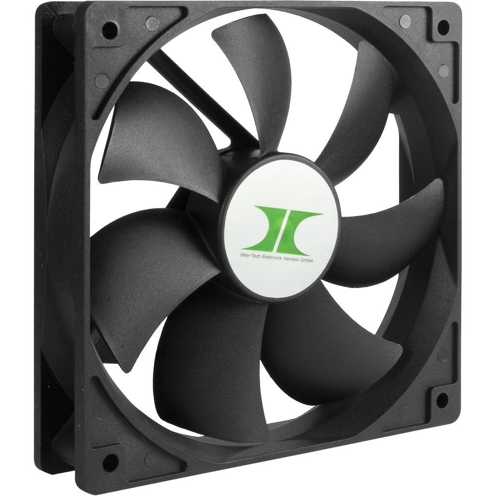 EAN 4260455644914 - Inter-Tech 88887289 sistema de refrigeración para ordenador Carcasa del ordenador Ventilador 12 cm Negro imagen 2