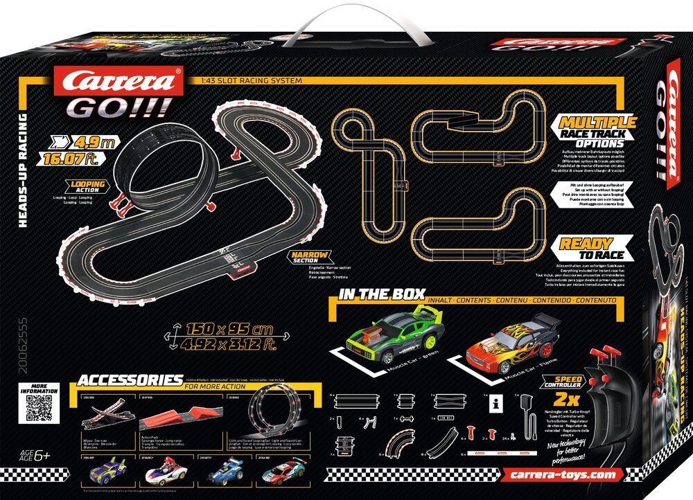 EAN 4007486625556 - Carrera GO!!! Heads-Up Racing imagen 2