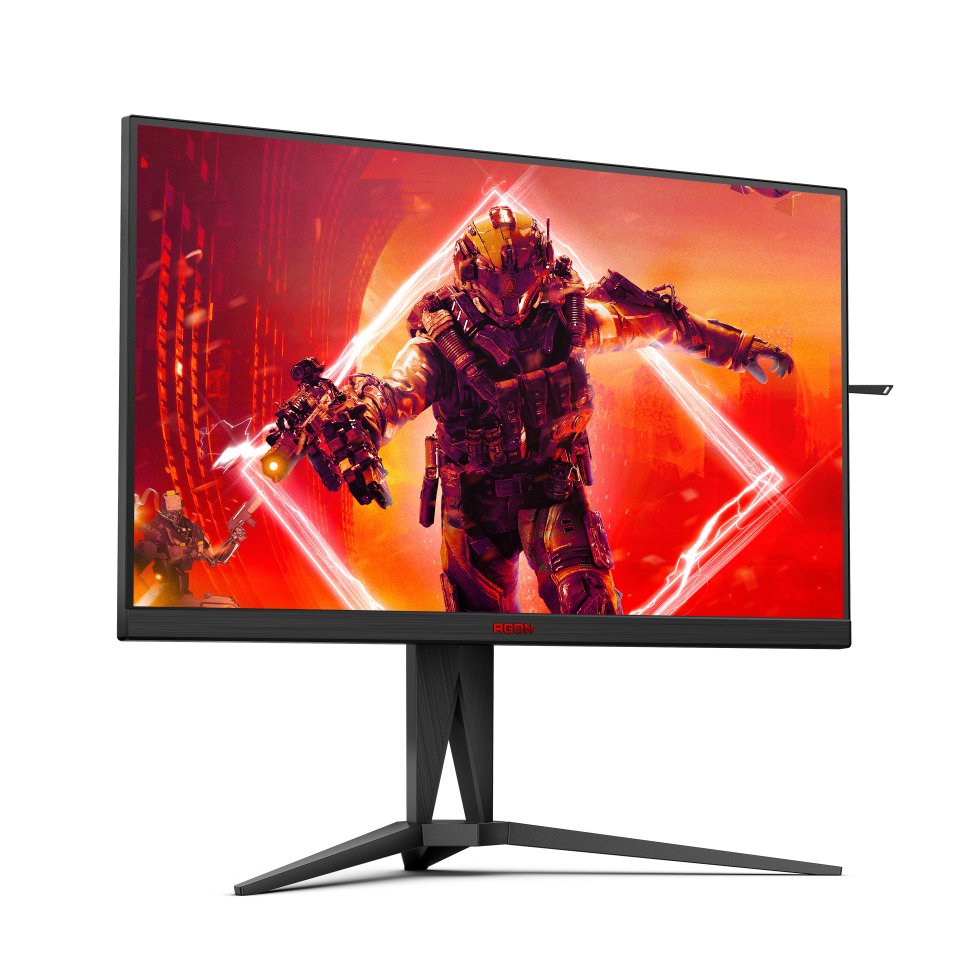 Aoc Ag275qx/Eu - 27" Ips Qhd 170 Hz Displayport, Hdmi 2.0 Obrót, Pochyl, Wysokosc Vesa 100