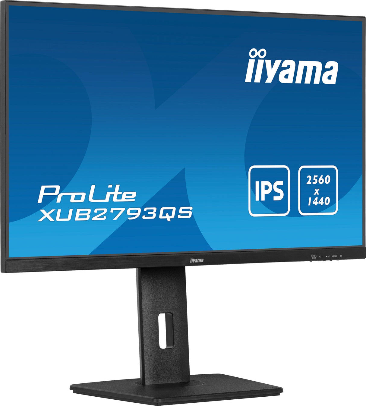 Monitor Iiyama Prolite Xub2793qs-B7 Led 27", Negro Mate, Qhd, Ips, Adaptive-Sync, Panel De 100hz Xub2793qs-B7