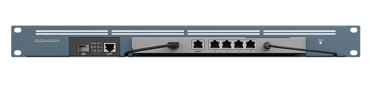 Rackmount.It Meraki Gx50 Mx67 Series With Media Converter