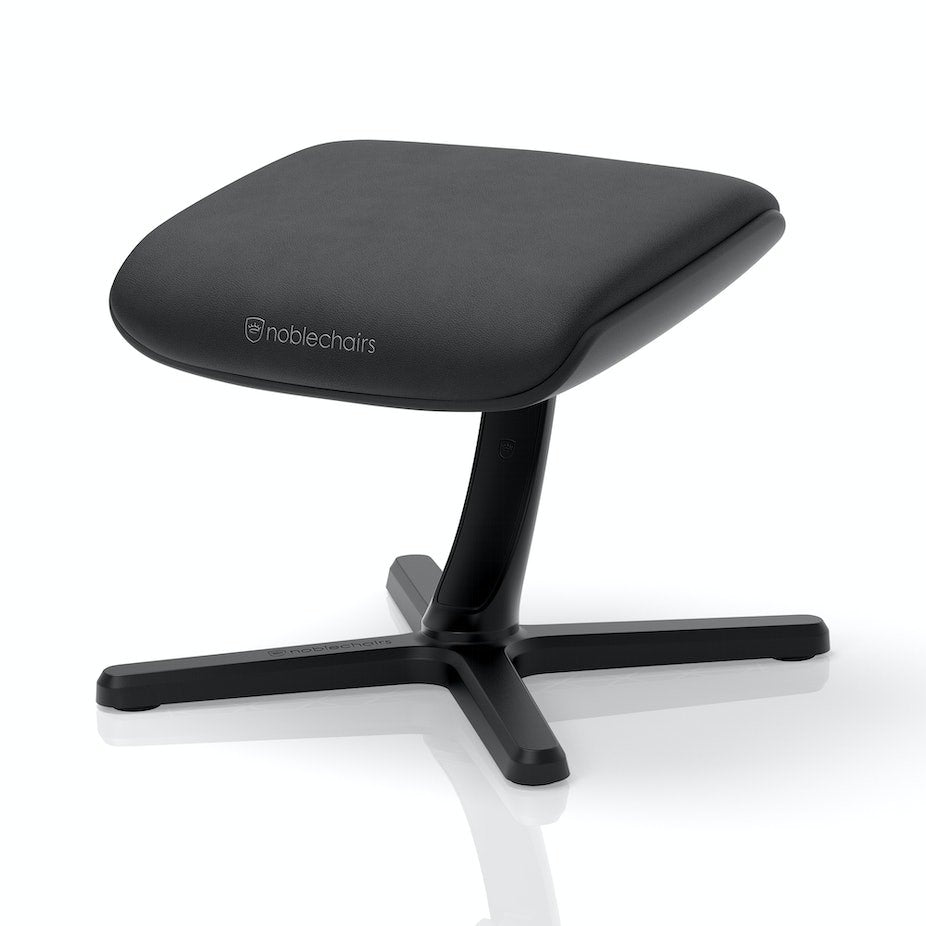 Noblechairs Reposapiés 2 - Negro Edition