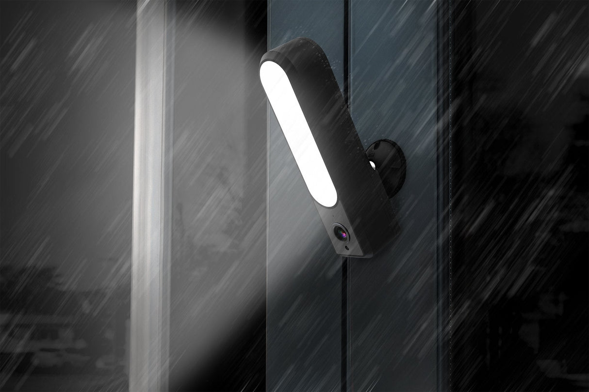 Digitus Cámara Exterior Full Hd Inteligente Con Foco Reflector Led, Wifi Y Control Por Voz