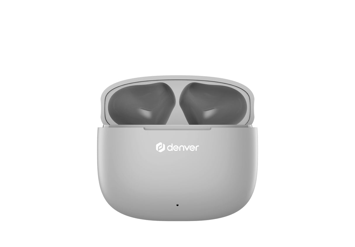 Auriculares Denver Twe 48gr Inalambrico Gris