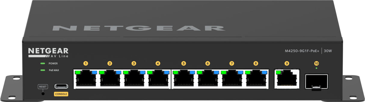 EAN 0606449160192 - NETGEAR GSM4210PD-100EUS switch Gestionado L2/L3 Gigabit Ethernet (10/100/1000) Energía sobre Ethernet (P imagen 1