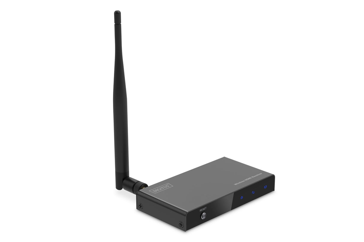 EAN 4016032496625 - Digitus DS-55347 extensor audio/video Receptor AV Negro imagen 1