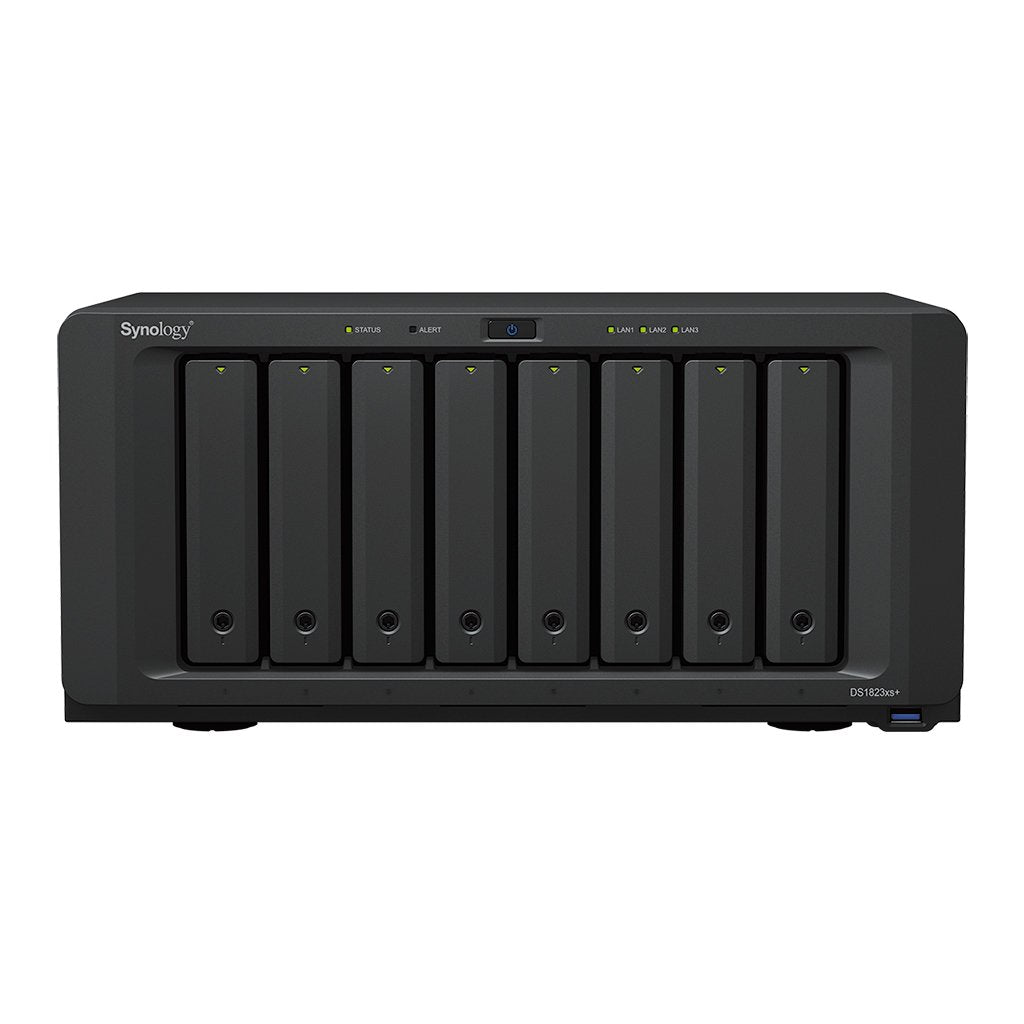 EAN 4711174724956 - Synology DiskStation DS1823XS+ servidor de almacenamiento NAS Torre Ryzen Embedded V1780B 8 GB DDR4 0 TB imagen 2