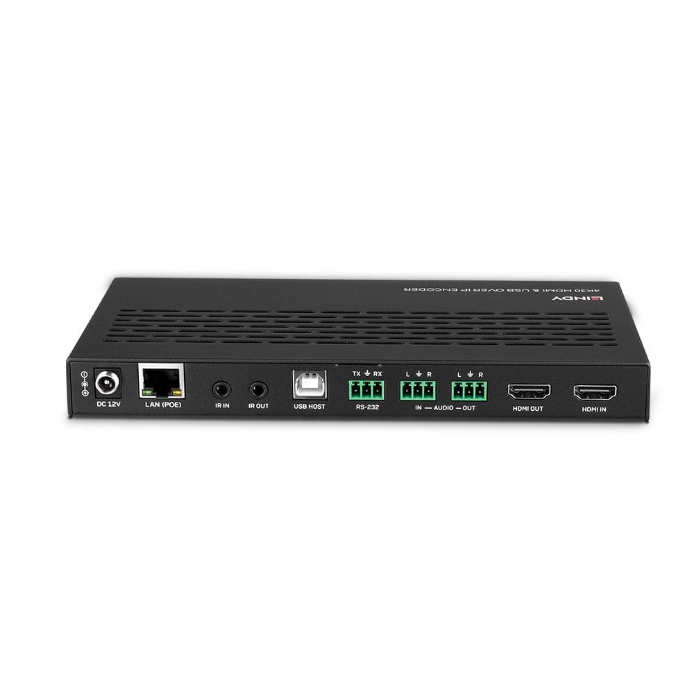 EAN 4002888383967 - Lindy 38396 extensor audio/video Transmisor de señales AV Negro imagen 4