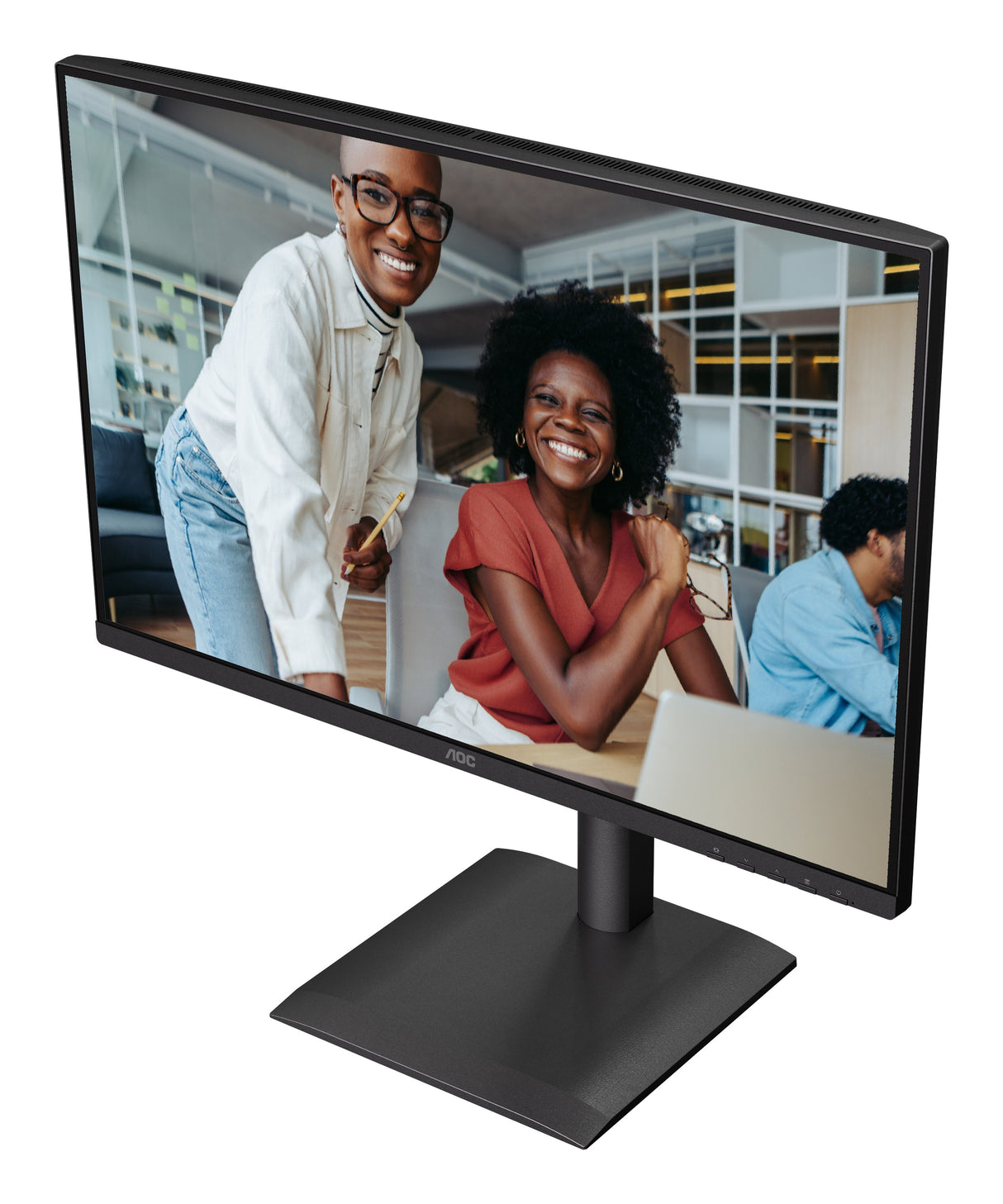 EAN 4038986143158 - AOC E4 X24E4U pantalla para PC 61 cm (24") 1920 x 1200 Pixeles Full HD LED Negro imagen 9