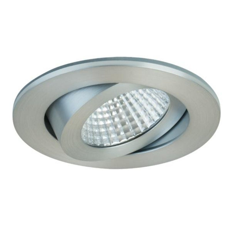 Brumberg 12353253 Eb-Strahler Damita Rund Alu 830 6w 350ma Ip65 Schwenk