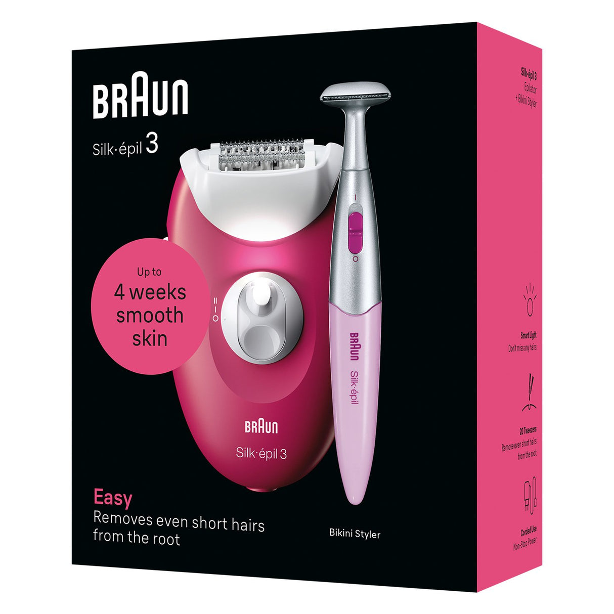 EAN 7500435224956 - Braun Silk-épil 3 3-202 20 pinzas Fruta del bosque imagen 2