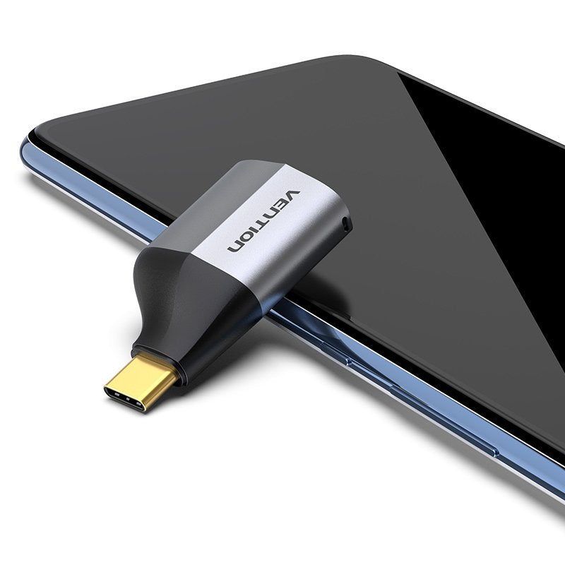 EAN 6922794742529 - Vention TCAH0 Adaptador gráfico USB 3840 x 2160 Pixeles Negro, Gris imagen 2
