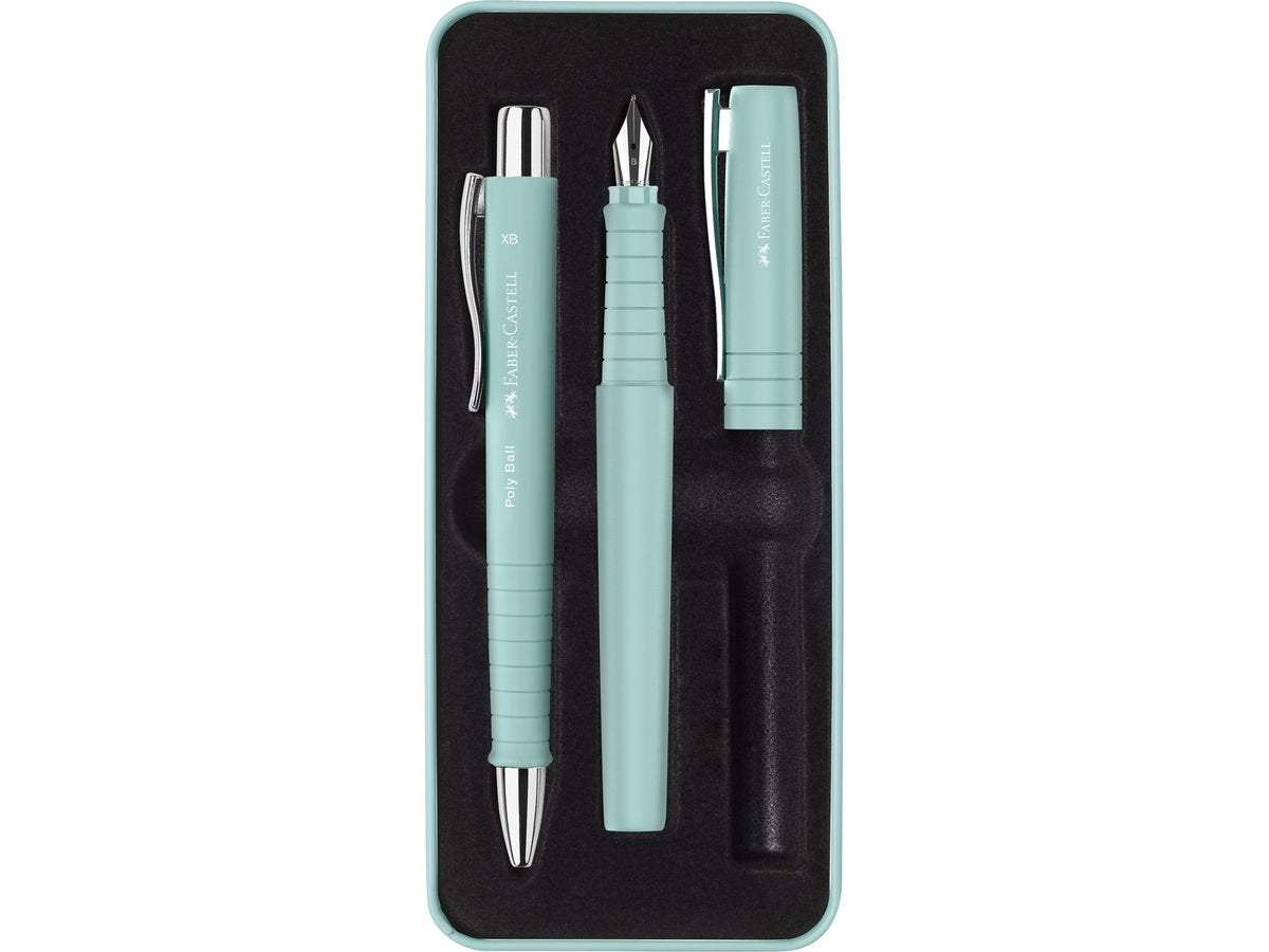 EAN 4005402410538 - Faber-Castell Poly Ball Set Negro, Azul claro 3 pieza(s) imagen 1