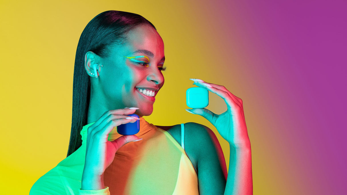 EAN 8018080454769 - Music Sound Swag Auriculares True Wireless Stereo (TWS) Dentro de oído Llamadas/Música Azul imagen 2