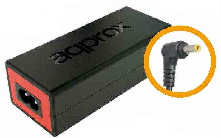 EAN 8435099522263 - Approx appA09 adaptador e inversor de corriente Interior 90 W Negro, Rojo imagen 1