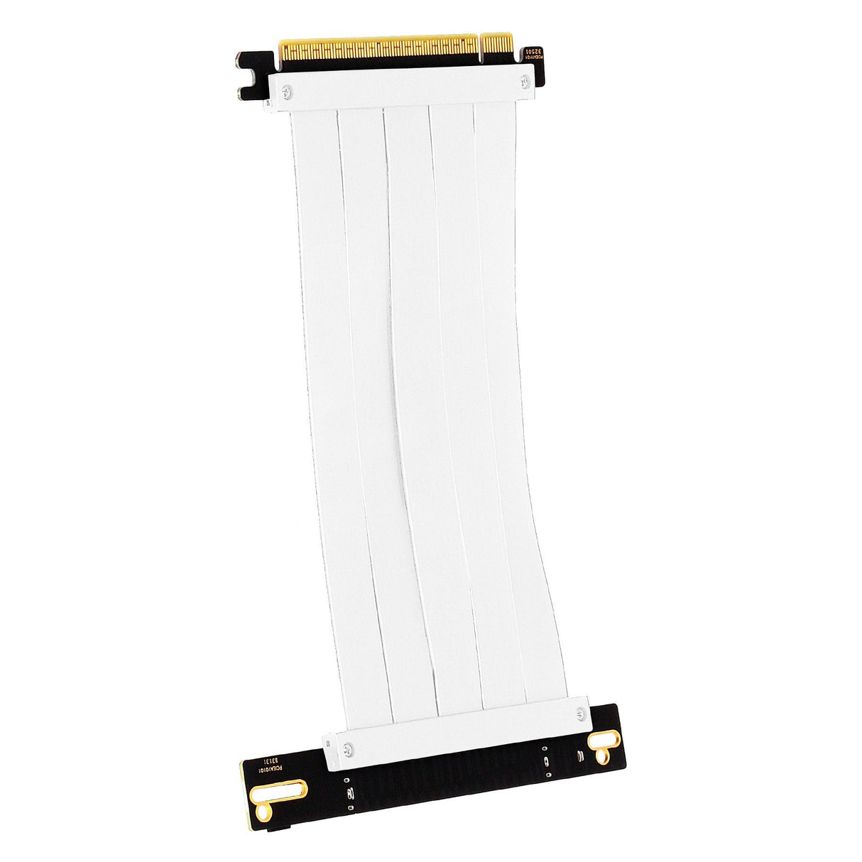 Aisens Cable De Extension Riser Pcie 4.0 X16 Flexible - Blindaje Emi - Longitud 17cm - Blanco