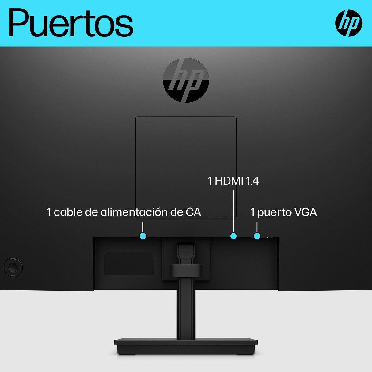 EAN 5715063139431 - HP P24v G5 FHD Monitor pantalla para PC 60,5 cm (23.8") 1920 x 1080 Pixeles Full HD LCD Negro imagen 6