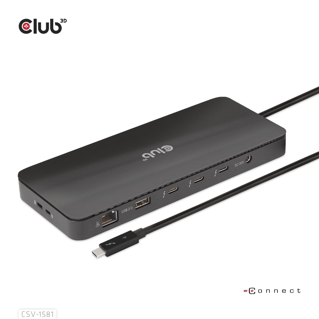 Club3d Thunderbolt4 11-In-1 Hub > 3xthunderbolt 3xusb M H Retail