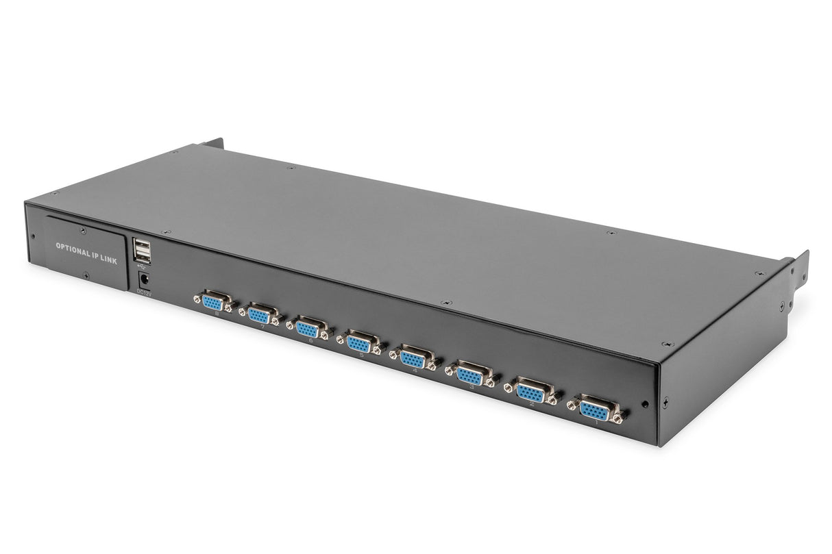 EAN 4016032492443 - Digitus DS-72221-2US consola de rack 48,3 cm (19") 1920 x 1080 Pixeles Negro 1U imagen 9