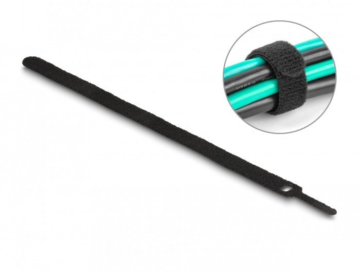 EAN 4043619190751 - DeLOCK 19075 presilla Bridas adherentes para cables 10 pieza(s) imagen 1