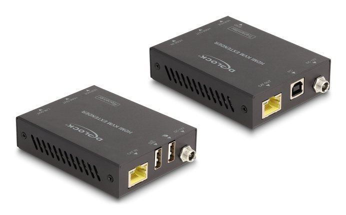 Delock 65957 Juego De Extensor Kvm Hdmi Sobre Cable Cat.6 4k 60 Hz 70 M