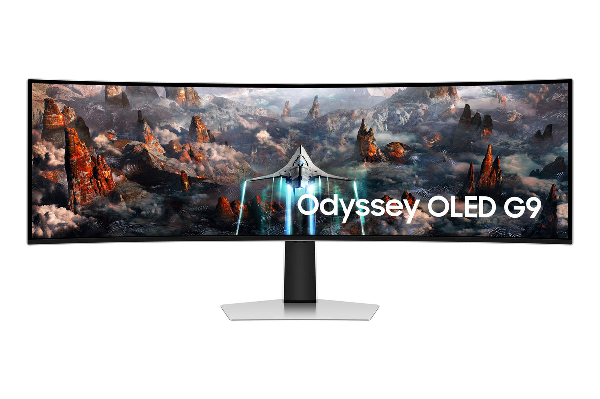 EAN 8806095053653 - Samsung G93SC pantalla para PC 124,5 cm (49") 5120 x 1440 Pixeles Dual QHD OLED Plata imagen 2