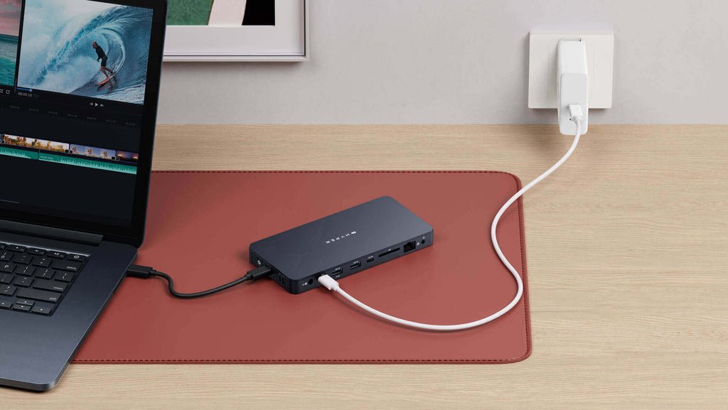 Docking Targus Hyperdrive Next Alámbrico Usb 3.2 Gen 2 (3.1 Gen 2) Type-C Azul