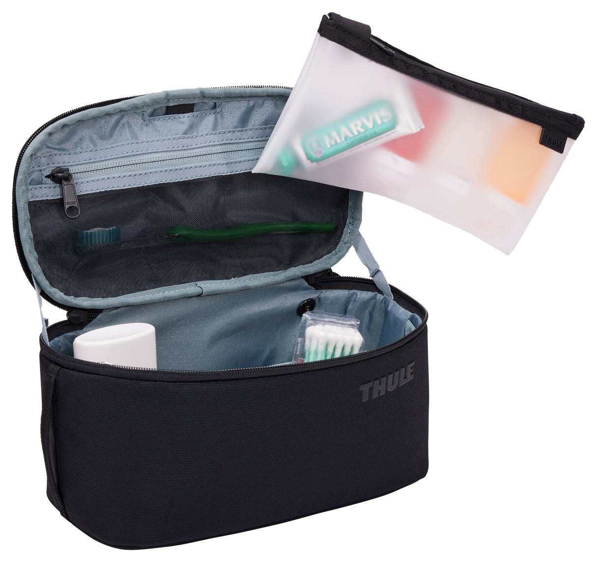 EAN 0085854255981 - Thule Subterra 2 TSTB404 Black Bolsa de aseo Poliéster, Termoplástico de poliuretano (TPU) Negro imagen 5