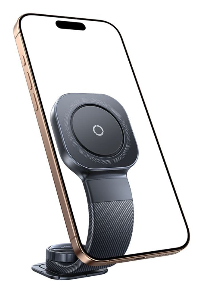 Os-Primetrip C03 Magnetic Car Mount (Stick-On Type Cosmic Black)